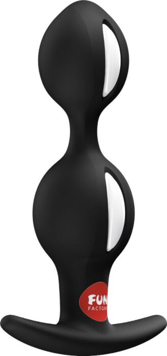 Analplug FUN FACTORY B-BALLS DÚO Schwarz - Lust pur! Analplug FUN FACTORY B-BALLS DÚO Schwarz - Lust pur!