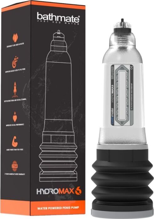 Penispumpe BATHMATE Hydromax 6 – Wasserdruck-Pumpe