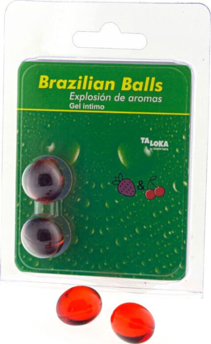 Brazilian Balls Taloka Erdbeere & Kirsche - Genuss pur