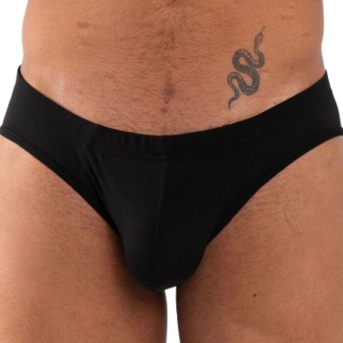 Slip BURN 019 BLACK mit strategischen Transparenzen Slip BURN 019 BLACK mit strategischen Transparenzen