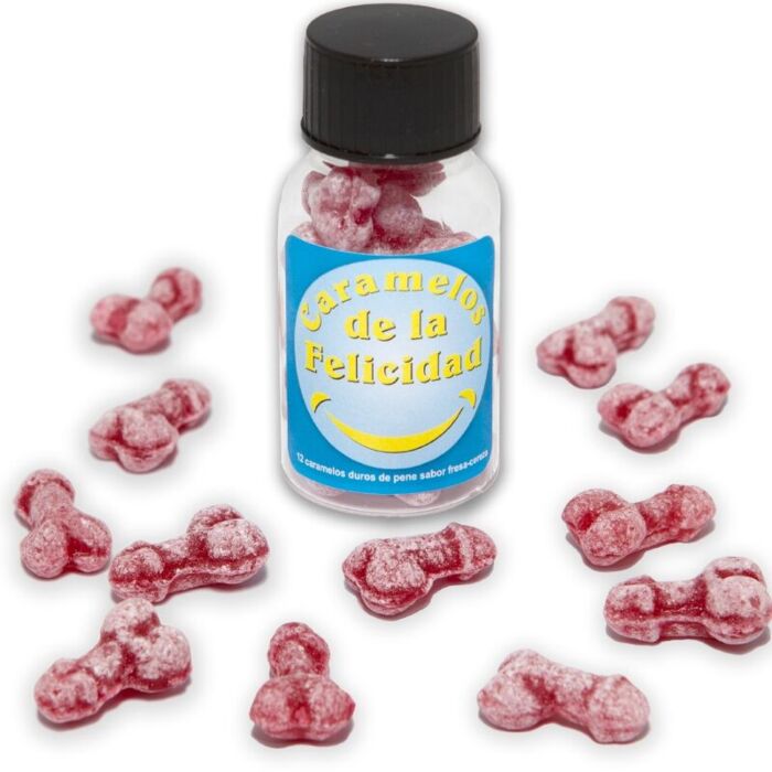 Caramelos Diablo Picante Forme Penis Süßigkeit