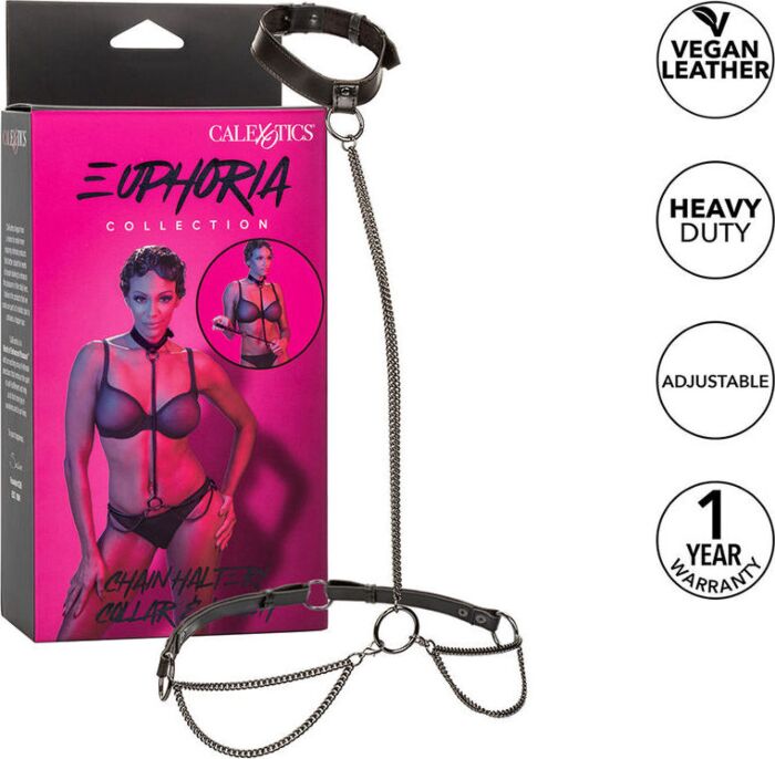 BDSM Halter Calexotics Euphoria mit Kette BDSM Halter Calexotics Euphoria mit Kette