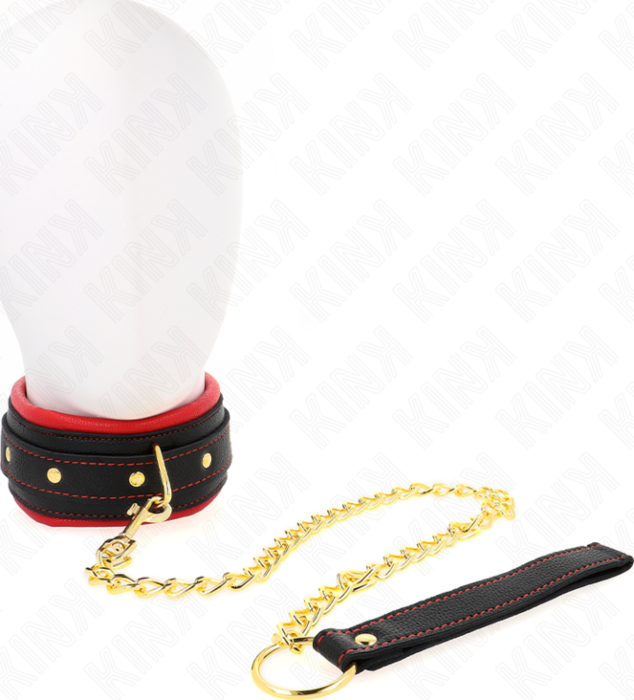 Collar KINK mit verstellbarer Leine - BDSM Eleganz