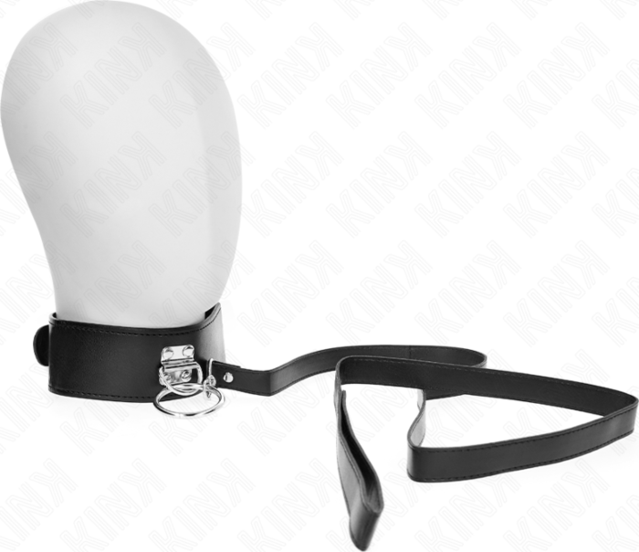 BDSM Collar KINK 116cm mit Riemen & Nieten