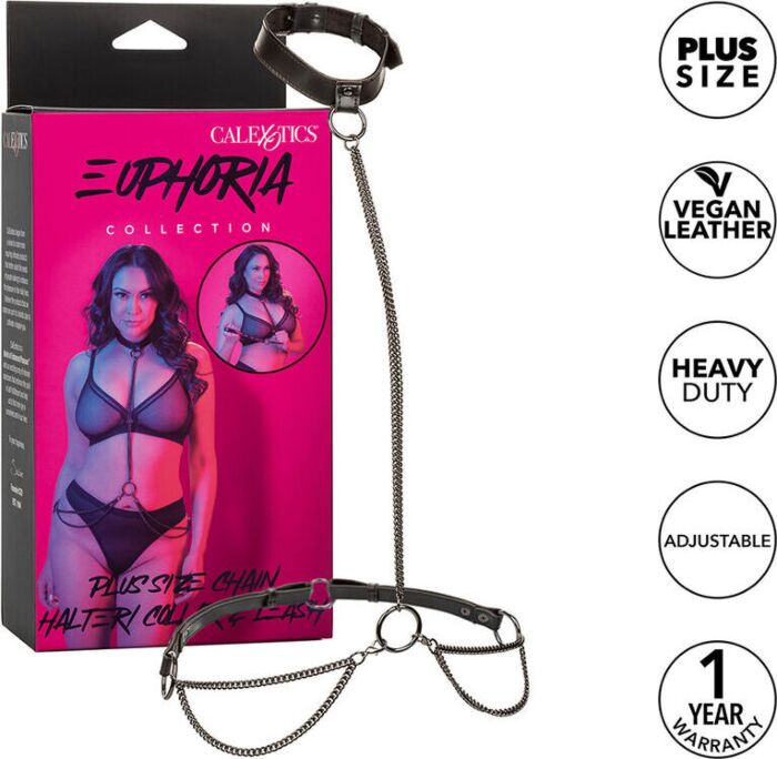 BDSM Halsband CALEXOTICS Euphoria Plus Size Luxus BDSM Halsband CALEXOTICS Euphoria Plus Size Luxus