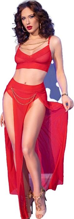 Set Top Rot Chilirose CR 4850 mit Accessoires