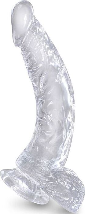 Realistischer Dildo KING COCK Clear 16,5 cm Realistischer Dildo KING COCK Clear 16,5 cm
