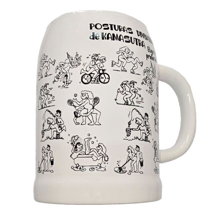 Erotischer Kaffeebecher Diablo Picante KAMASUTRA 700ml Erotischer Kaffeebecher Diablo Picante KAMASUTRA 700ml