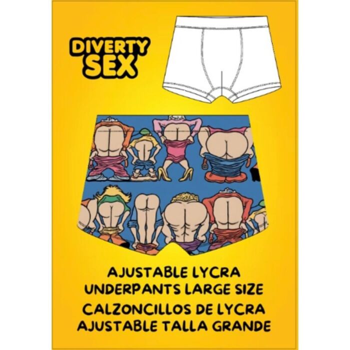 Boxershorts Diablo Picante Plus Size mit unterhaltsamem Design Boxershorts Diablo Picante Plus Size mit unterhaltsamem Design