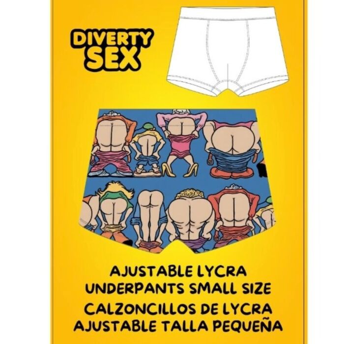 Boxer Shorts Diablo Picante Small Size Lustiges Design Boxer Shorts Diablo Picante Small Size Lustiges Design
