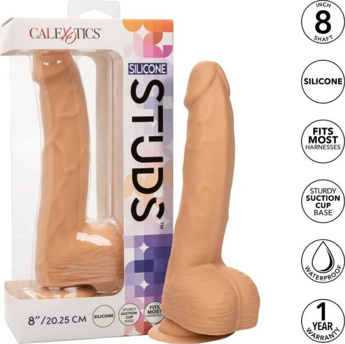 Dildo Calexotics Silicone Studs 20.32 cm Realistisch