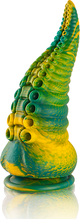 Dildo EPIC Cetus Grün Kleiner Tentakel
