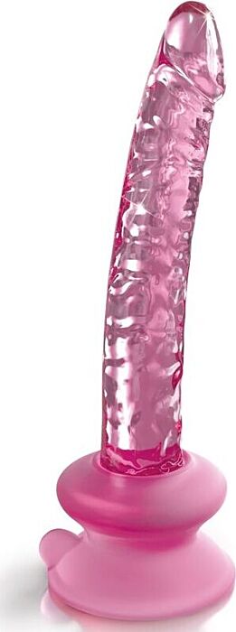 Dildo Glas ICICLES No. 86 mit Ventosa