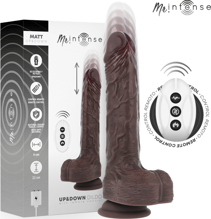 Vibrator MR. INTENSE MATT Realistisch 22 cm