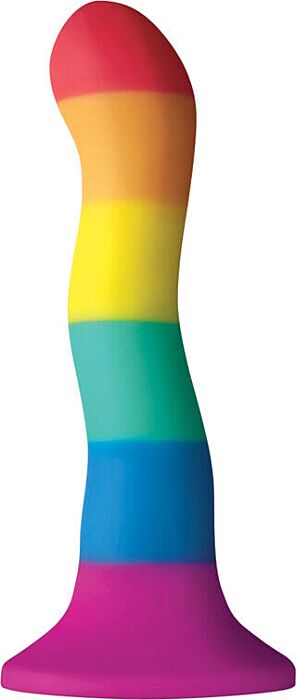 PRIDE Colors Wave Dildo 17 cm aus Silikon PRIDE Colors Wave Dildo 17 cm aus Silikon