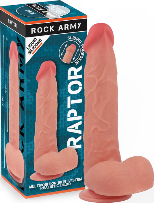 Dildo Rock Army Raptor Dual Density 24cm