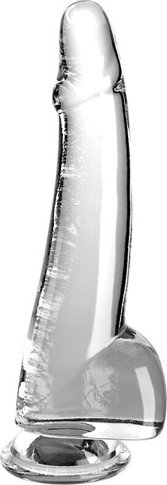 Dildo King Cock 19cm Transparent Realistisch