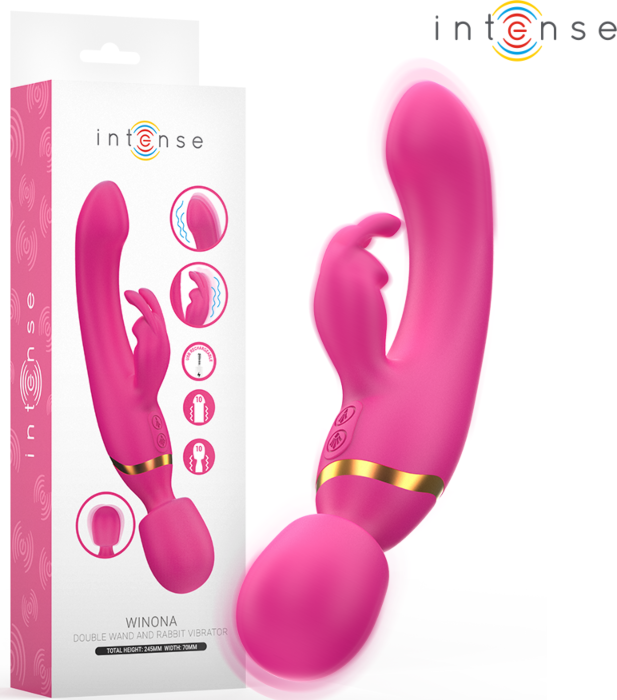 Doppelvibrator Intense Winona Rabbit & Wand