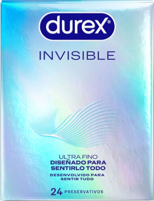 DUREX Invisible 24 Kondome - Ultra dünn für maximales Gefühl