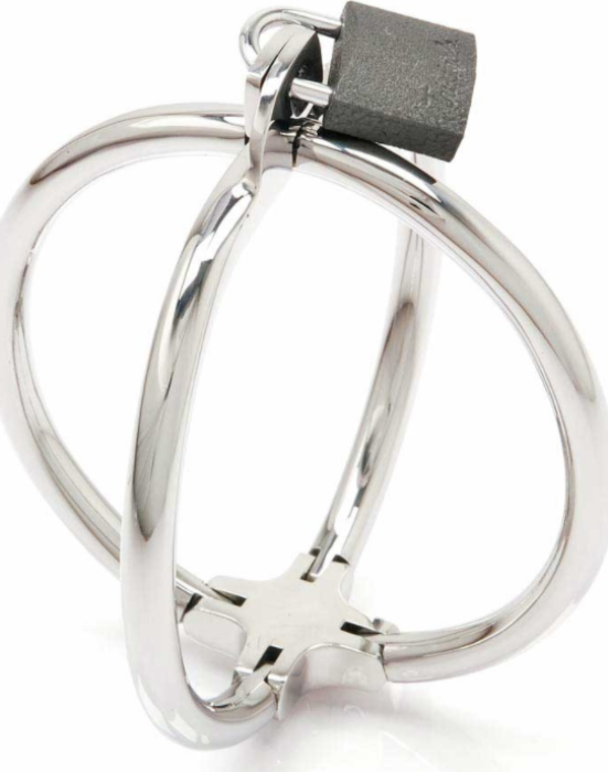 Criss Cross Handschellen aus Edelstahl