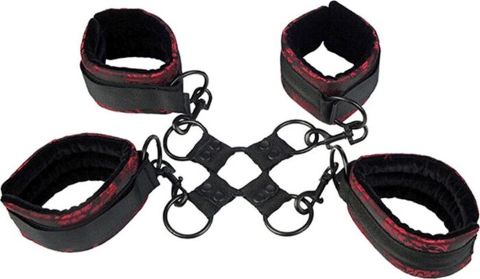 CALEXOTICS Scandal Hog Tie Bondage-Fessel-Set