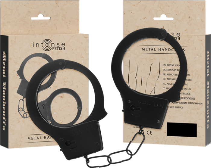 Esposas aus Metall INTENSE FETISH | Sicherer Genuss