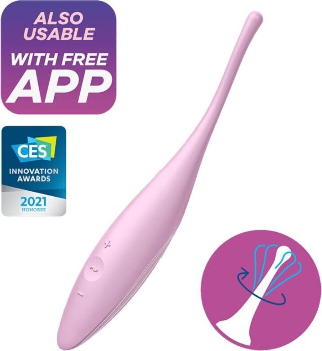 Clitoral Stimulator Twirl Pink Clitoral Stimulator Twirl Pink
