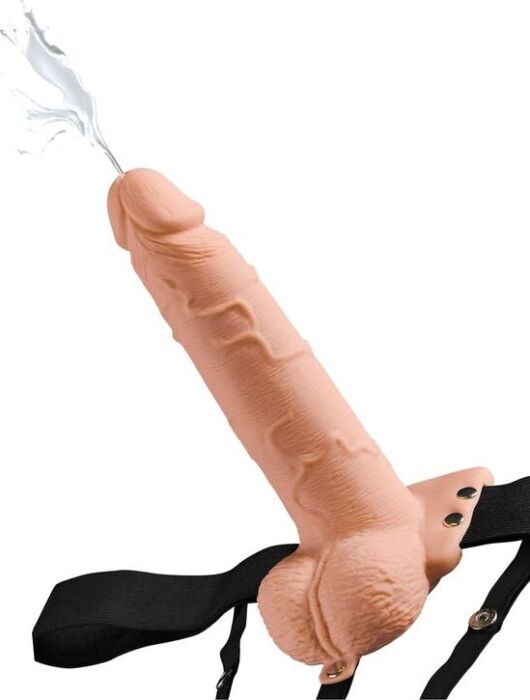 FETISH FANTASY Strap-On mit Squirter 19 cm