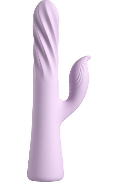 FANTASY FOR HER TWIST Vibrator mit Dreh- und Schubfunktion, Lila
