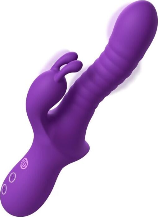 FANTASY FOR HER Wave Rabbit-Vibrator in Lila
