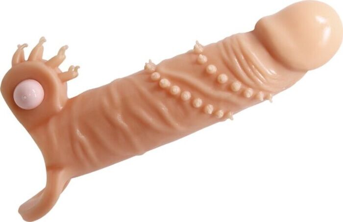 Funda für Penis Pretty Love Connor mit Klitorisstimulator