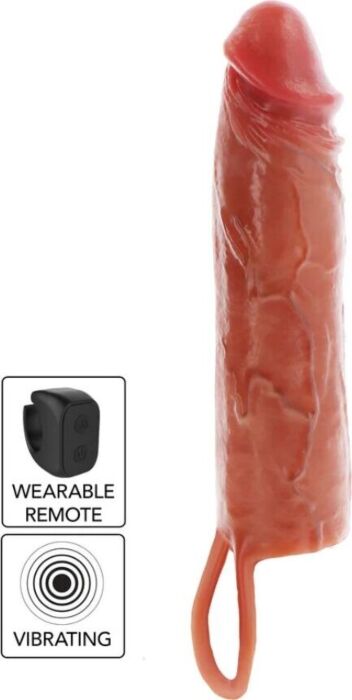 Vibrationsschlauch GET REAL 20 cm mit Silikon