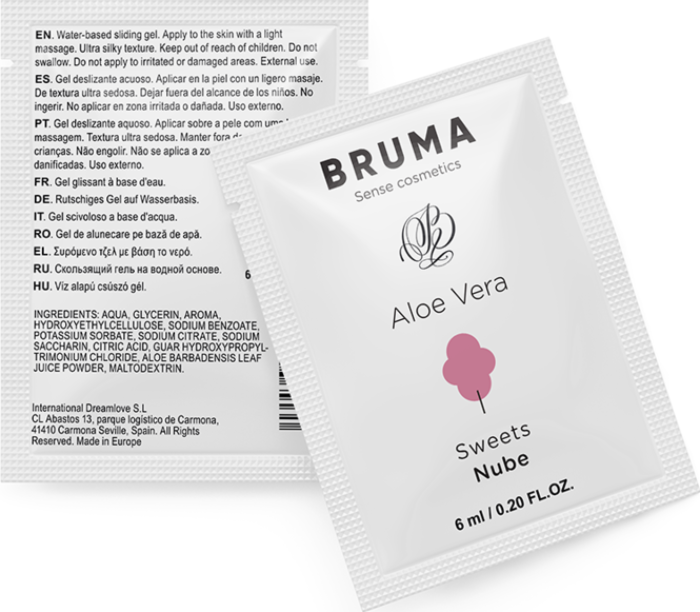 Lubrikant BRUMA 6 ML Aloe Vera Geschmack Nube