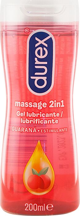Durex Play Massage-Gleitgel Guaraná 200 ml Durex Play Massage-Gleitgel Guaraná 200 ml
