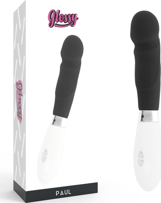 Vibrator Glänzendes Schwarz Paul Vibrator Glänzendes Schwarz Paul