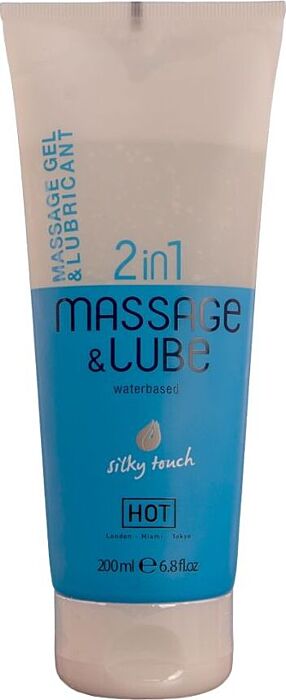 Massage Gel HOT 2 in 1 - Gleitend und Seidig für jeden Moment