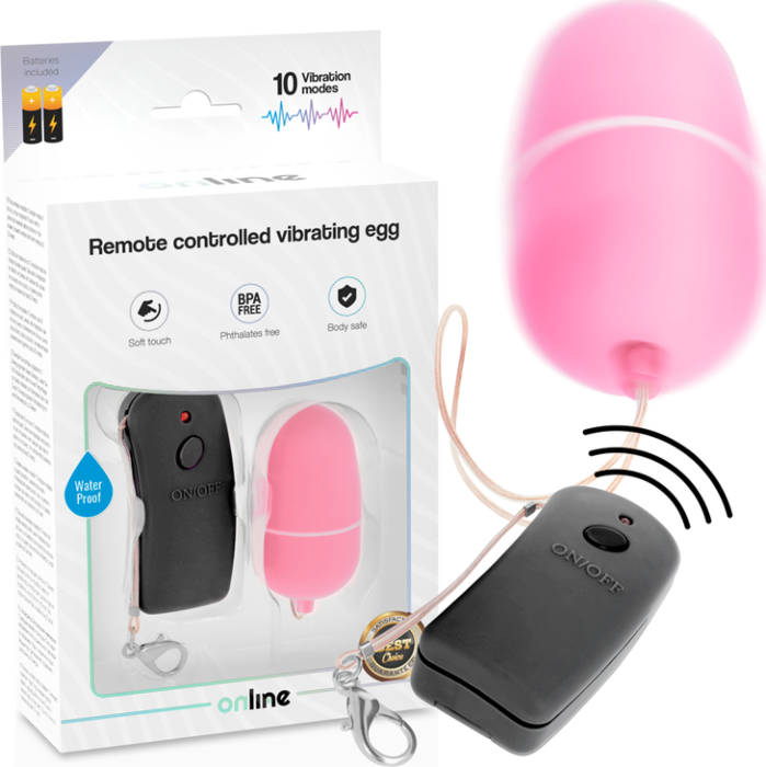 Vibrator Ei Pink Fernbedienung