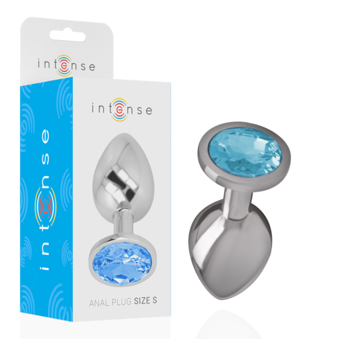 Anal Plug INTENSE mit Diamant-Jewel Größe S Anal Plug INTENSE mit Diamant-Jewel Größe S