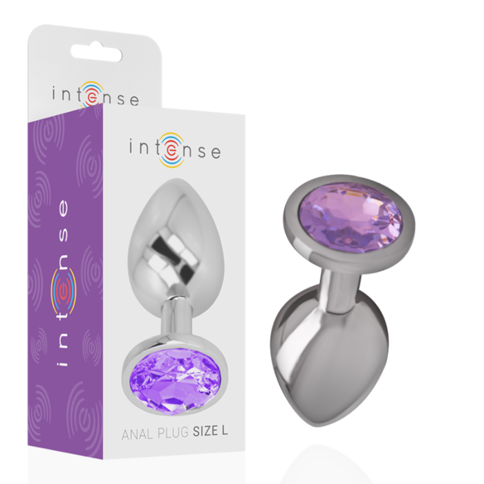 Anal Plug INTENSE mit Diamant-Juwel Größe S Anal Plug INTENSE mit Diamant-Juwel Größe S