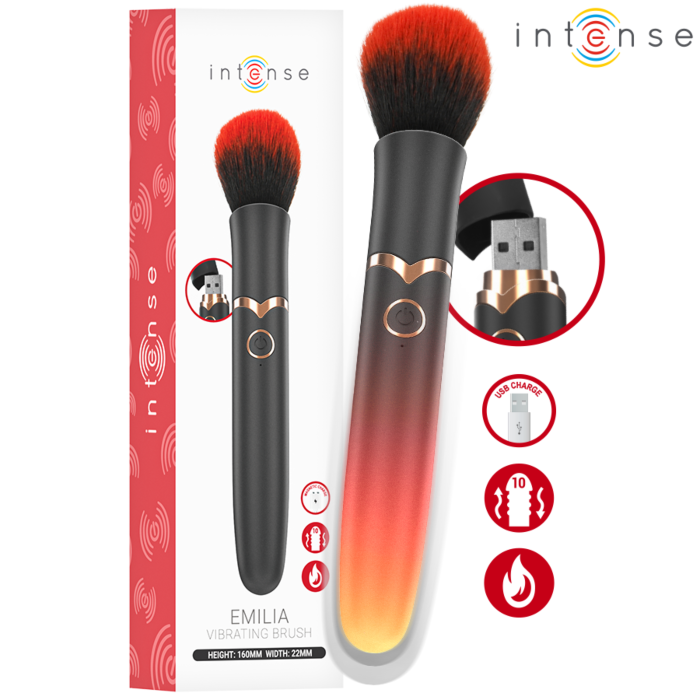 Vibrator INTENSE HIGH TECH Emilia Heizvibrator mit 10 Modi Vibrator INTENSE HIGH TECH Emilia Heizvibrator mit 10 Modi