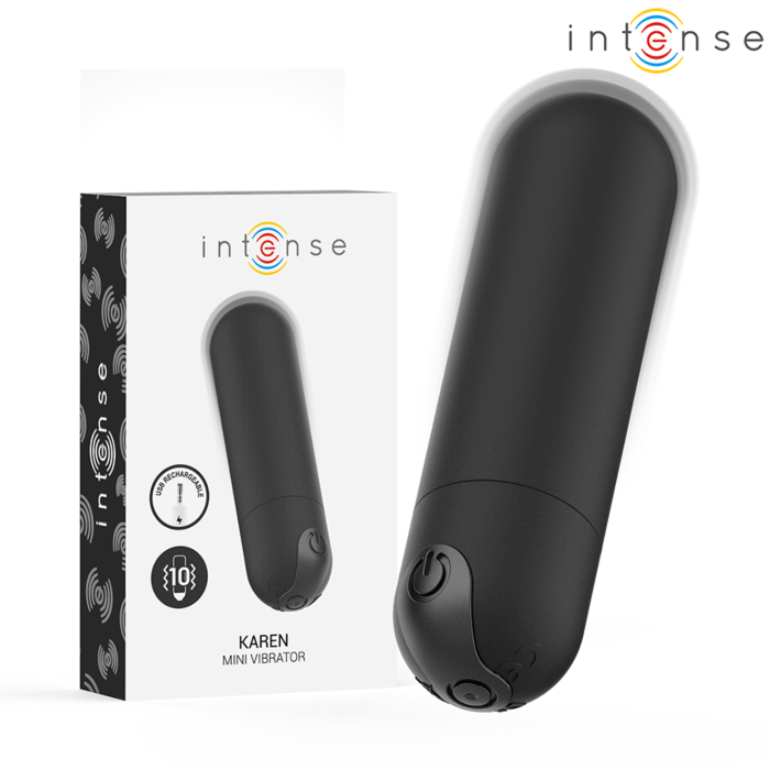 Mini Vibrator INTENSE FUN TOYS Karen mit 10 Vibrationsmodi Mini Vibrator INTENSE FUN TOYS Karen mit 10 Vibrationsmodi