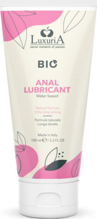Intimateline - Luxus BIO Anal Gleitmittel auf Wasserbasis 100ml