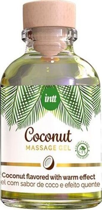Intt Massage Gel Vegan Kokos mit Wärmeeffekt 30ml