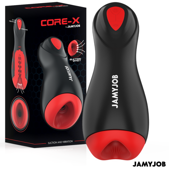 Masturbator JAMYJOB CORE-X mit 5 Saug- und Vibrationsmodi