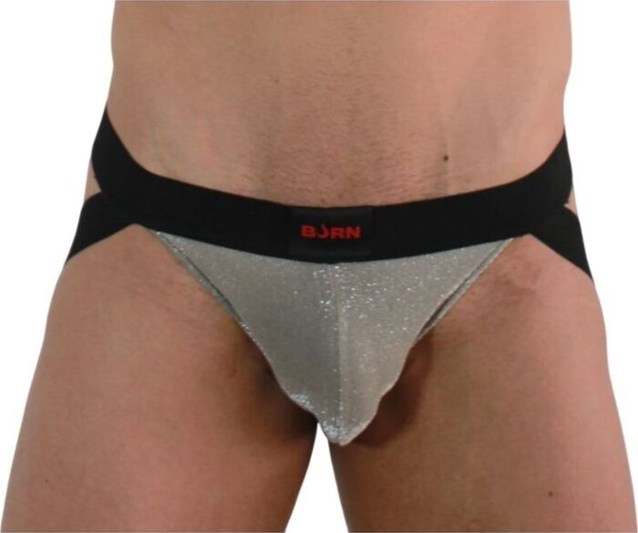 Jockstrap BURN 001 Beige/Schwarz XL - Sinnliche Eleganz