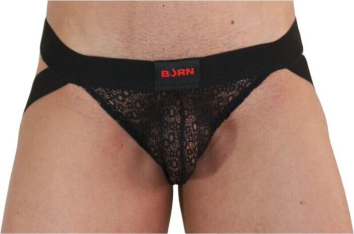 Jockstrap BURN 005 L Schwarz - Sinnliche Transparenz Jockstrap BURN 005 L Schwarz - Sinnliche Transparenz