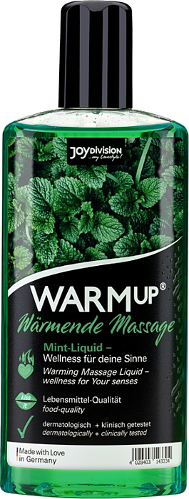 Joydivision - Massagegel mit wärmendem Effekt Minze 150 ml Joydivision - Massagegel mit wärmendem Effekt Minze 150 ml