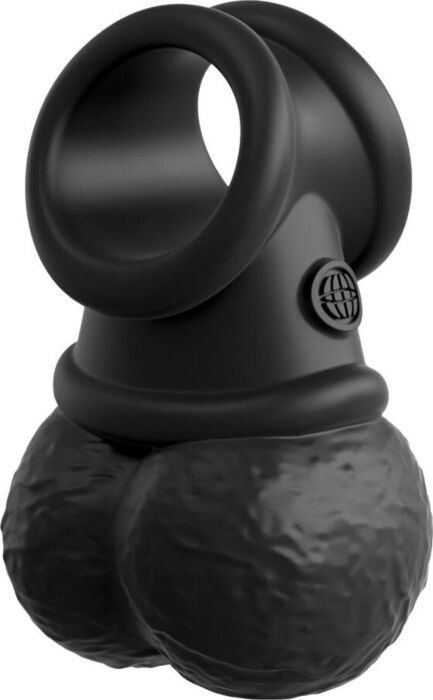 Vibrator King Cock Testikel mit Gewicht Silikon Vibrator King Cock Testikel mit Gewicht Silikon