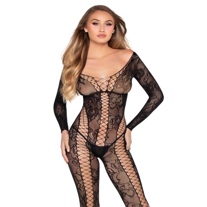 Bodystocking Leg Avenue 89369 mit transparentem Design Bodystocking Leg Avenue 89369 mit transparentem Design