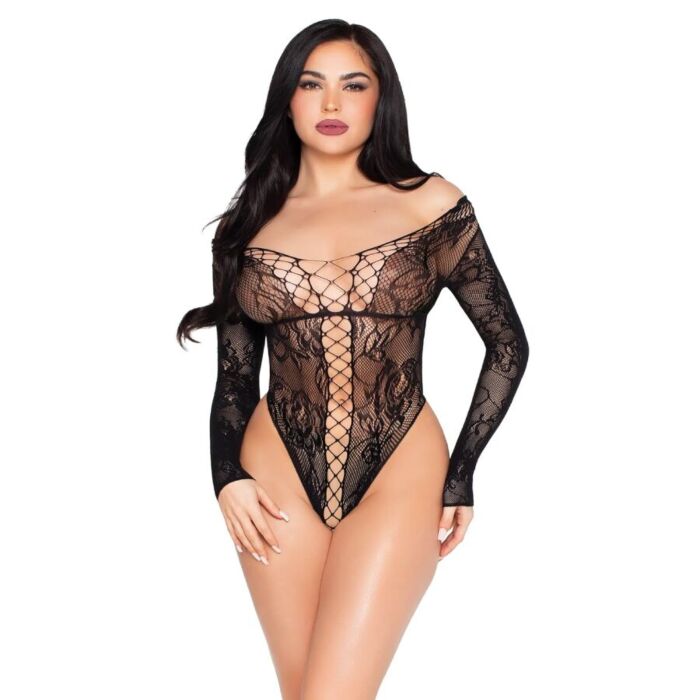 Teddy LEG AVENUE KINK 89370 mit lace und netz Teddy LEG AVENUE KINK 89370 mit lace und netz